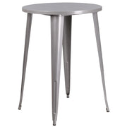 Flash Furniture CH-51090-40 Table, 30" Diameter - Silver