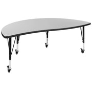 Flash Furniture XU-GRP-12CH-A60-HCIRC Activity Table, 60" Diameter - photo 6
