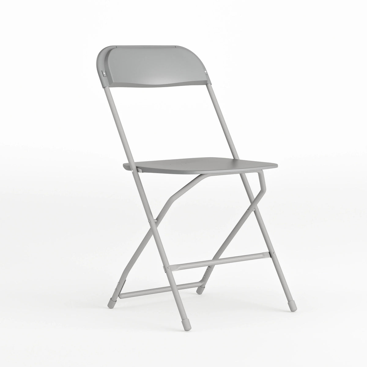 Flash Furniture LE-L-3 Folding Chair, 17 1/2" Wide - Gray