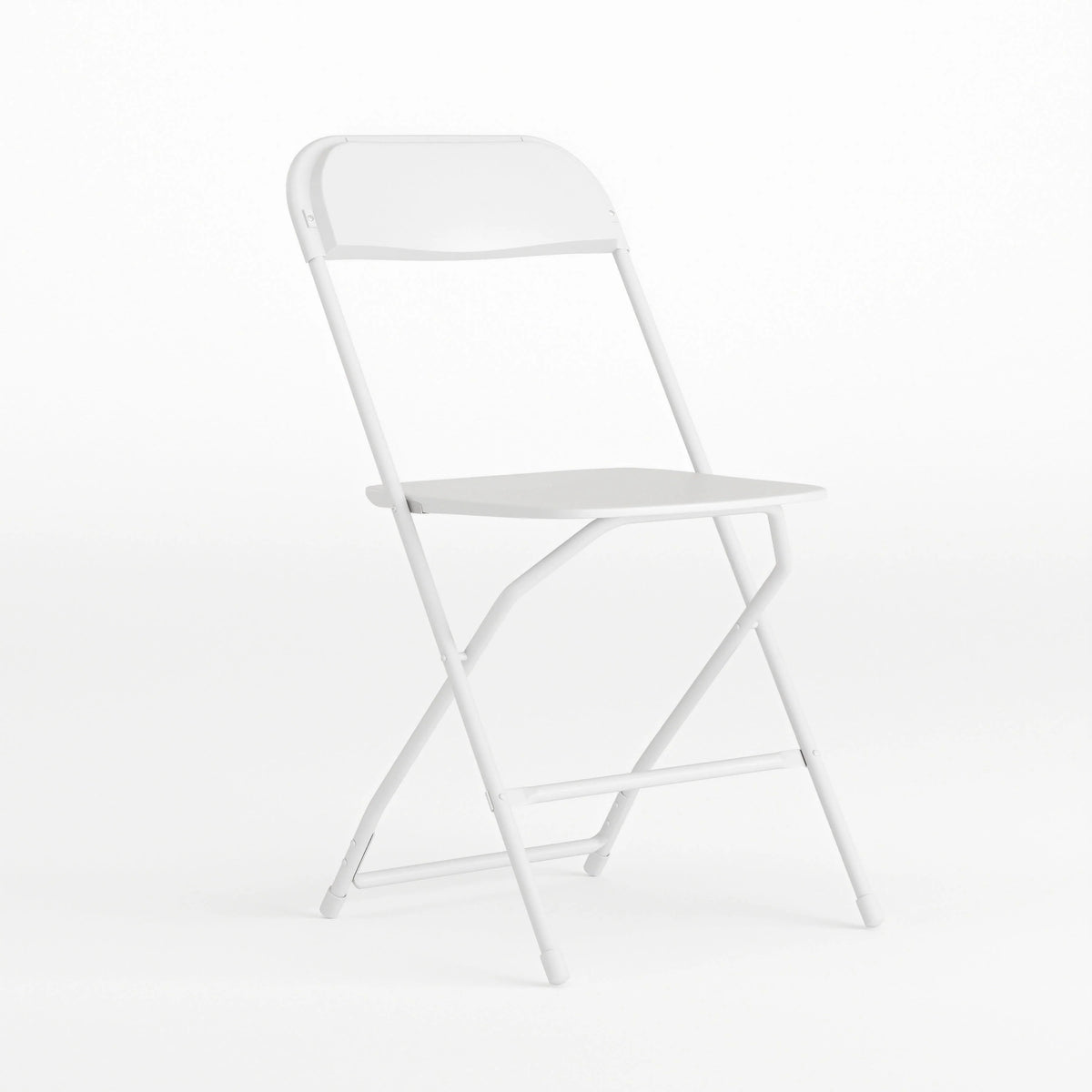 Flash Furniture LE-L-3 Folding Chair, 17 1/2" Wide - White