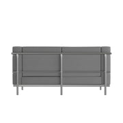 Flash Furniture ZB-REGAL-810-2-LS-GY-GG Loveseat, 57" Wide, Gray - photo 8
