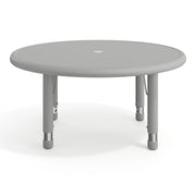 Flash Furniture YU-YCX-007-2-ROUND-TBL Plastic Table, 220 lb. Capacity - photo 4