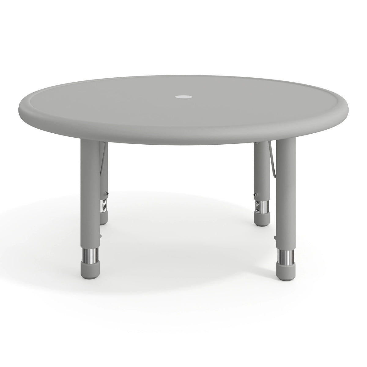 Flash Furniture YU-YCX-007-2-ROUND-TBL Plastic Table, 220 lb. Capacity - photo 4