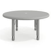 Flash Furniture YU-YCX-007-2-ROUND-TBL Plastic Table, 220 lb. Capacity - photo 6
