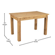 Flash Furniture XA-F Table, 30" High, Black - photo 3