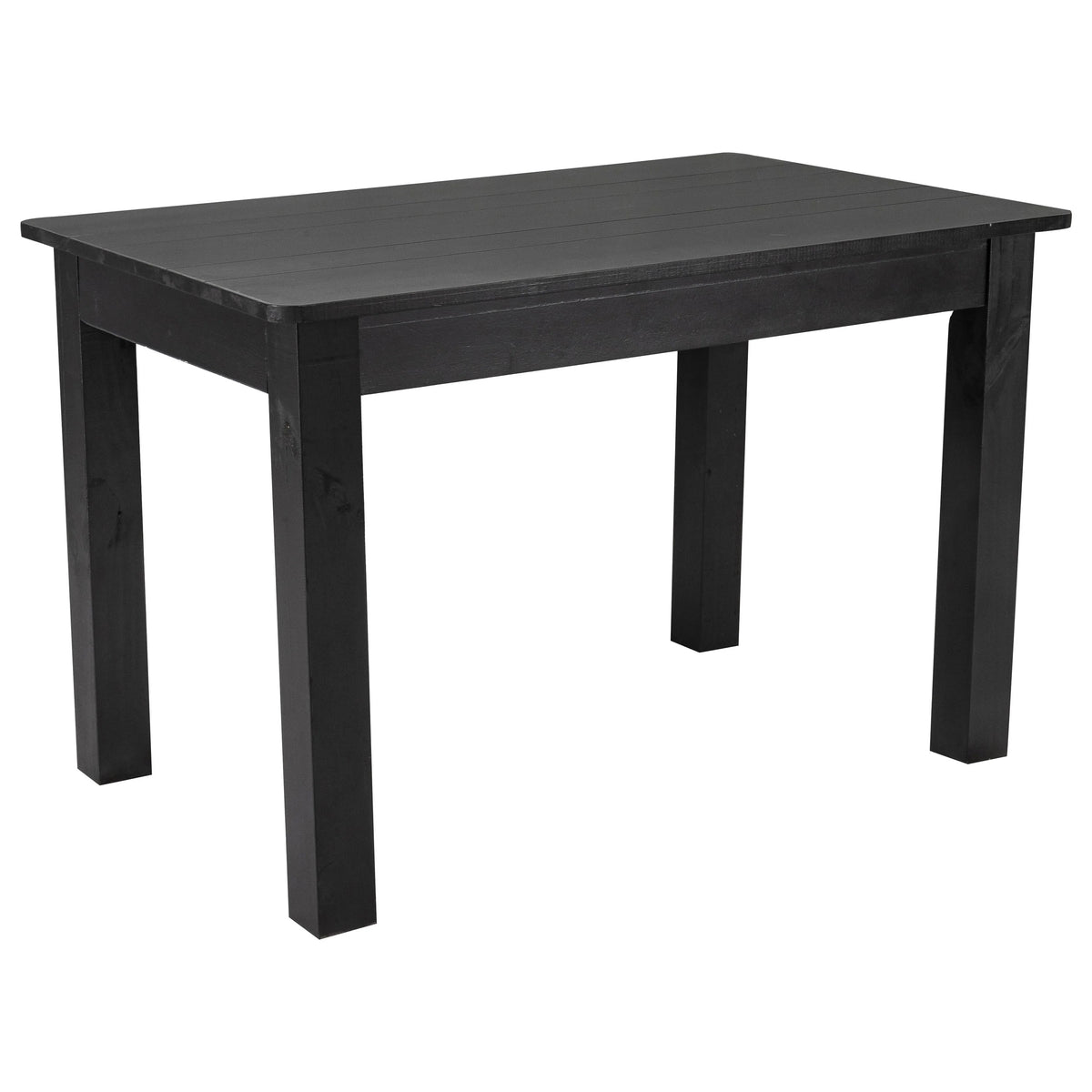 Flash Furniture XA-F Table, 30" High, Black - 46"