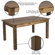 Flash Furniture XA-F Table, 30" High, Black - photo 6