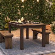 Flash Furniture XA-F Table, 30" High, Black - photo 8
