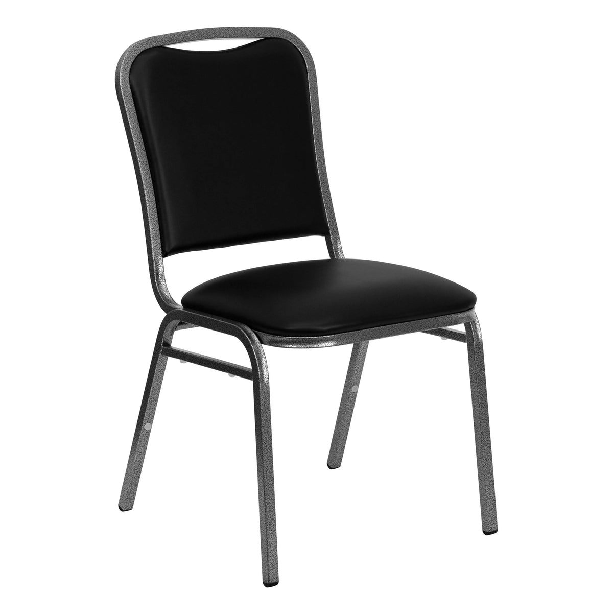 Flash Furniture NG-108-SV-BK-VYL-GG Banquet Chair, 17 3/4" Wide - Default Title