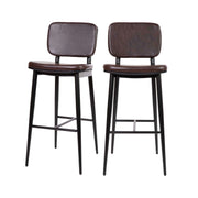Flash Furniture AY-S01 Bar Stool, 18" Wide, 2/Pack - Brown