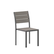 Flash Furniture SB-CA108 Chair, 15 3/4" Wide - Side Chair Slat Back