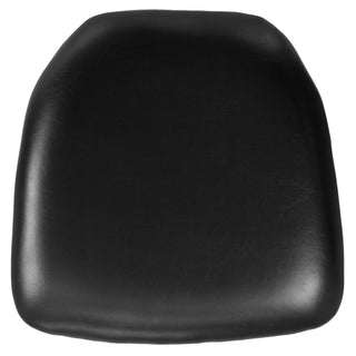Flash Furniture Vinyl Chair Cushion, 15 1/2" Wide - Black