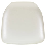 Flash Furniture Vinyl Chair Cushion, 15 1/2" Wide - Ivory