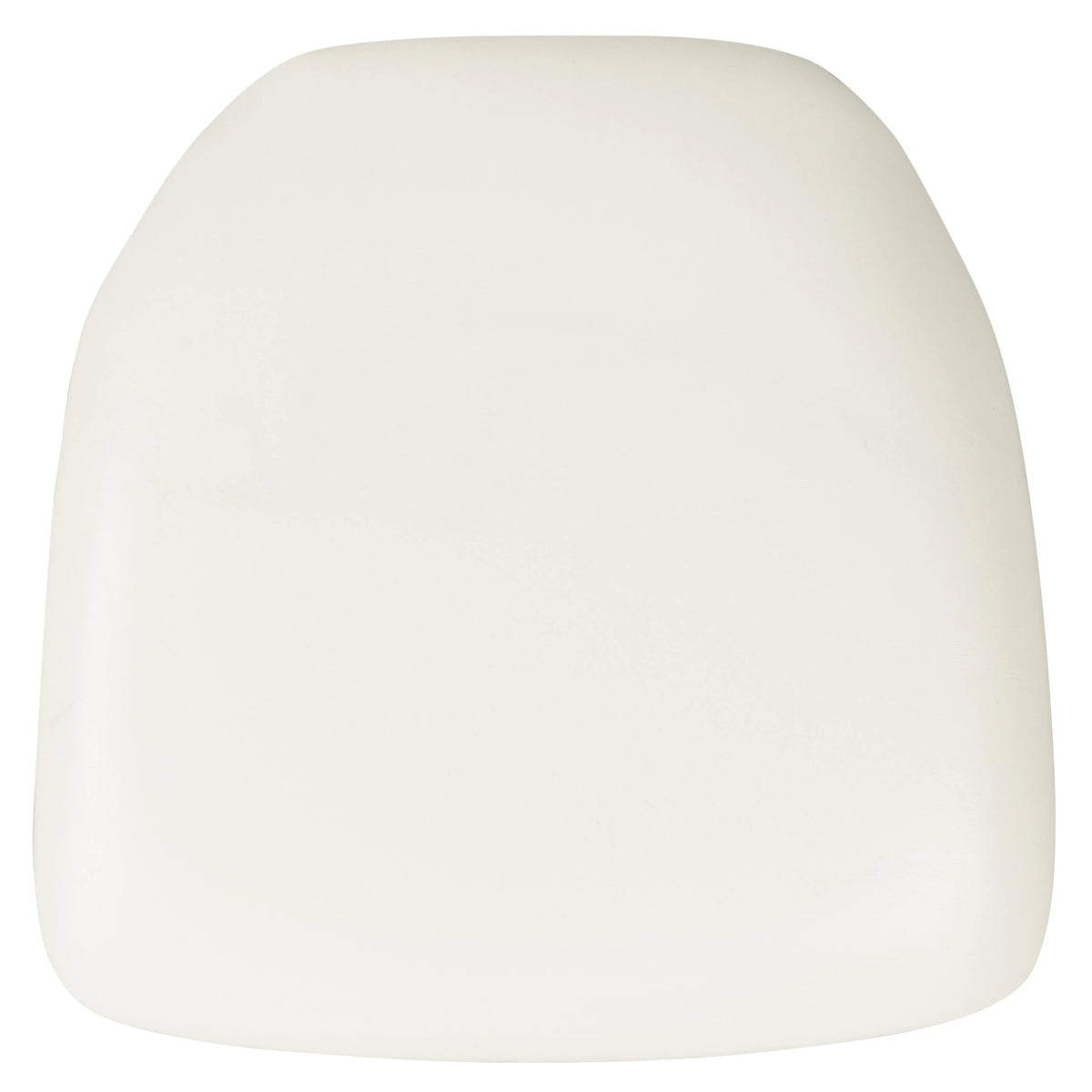 Flash Furniture Vinyl Chair Cushion, 15 1/2" Wide - White