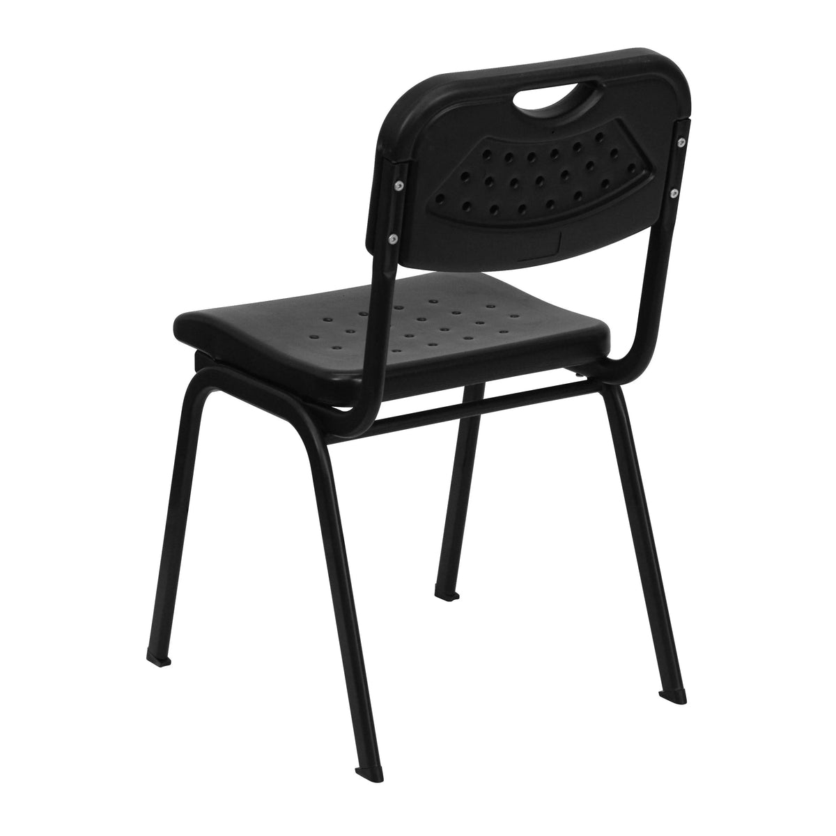 Flash Furniture RUT-GK01-BK-GG Chair, 16 1/4" Wide, Black - photo 5