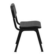 Flash Furniture RUT-GK01-BK-GG Chair, 16 1/4" Wide, Black - photo 7