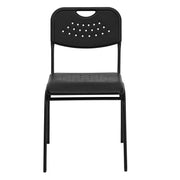 Flash Furniture RUT-GK01-BK-GG Chair, 16 1/4" Wide, Black - photo 8