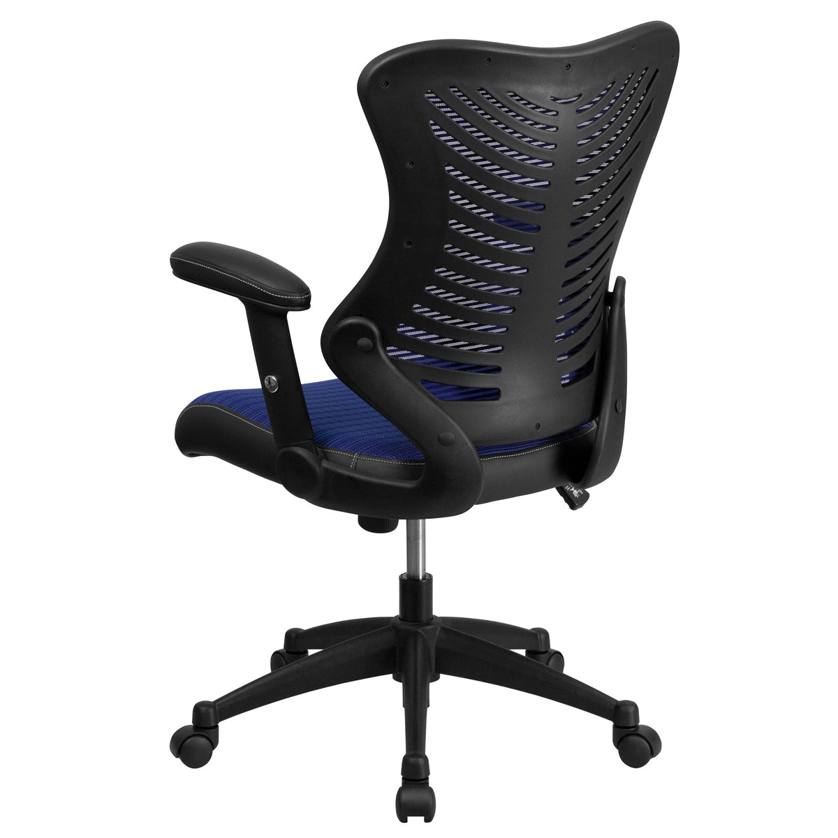 Flash Furniture BL-ZP-806-BK-LEA-GG Office Chair, 25 3/4" Wide, Black - photo 5