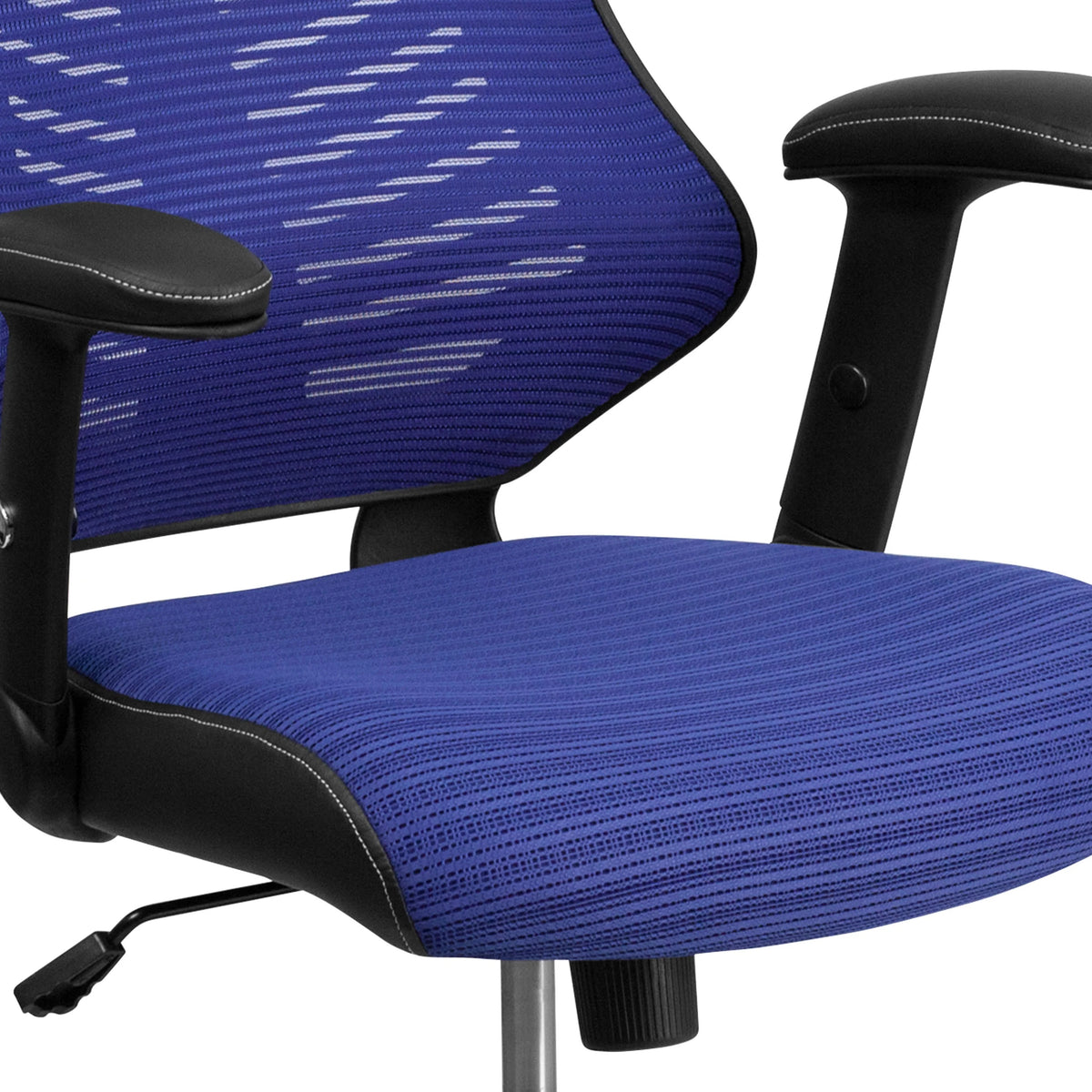 Flash Furniture BL-ZP-806-BK-LEA-GG Office Chair, 25 3/4" Wide, Black - photo 9