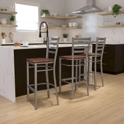 Flash Furniture XU-DG697BLAD-CLR-BAR Restaurant Bar Stool, 17" Wide - photo 6