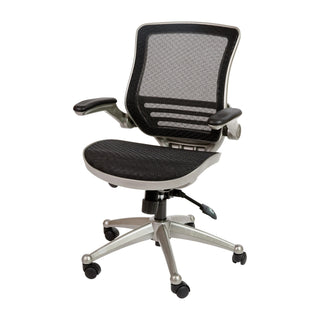 Flash Furniture BL-8801X-BK-GR-GG Office Chair, 25" Wide, Black - Default Title
