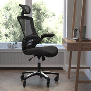 Flash Furniture BL-X-5H-RLB-GG Office Chair, 25 1/2" Wide, Black - photo 2