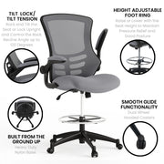 Flash Furniture BL-X-5M-D-GG Chair, 24 1/2" Wide, Black - photo 3