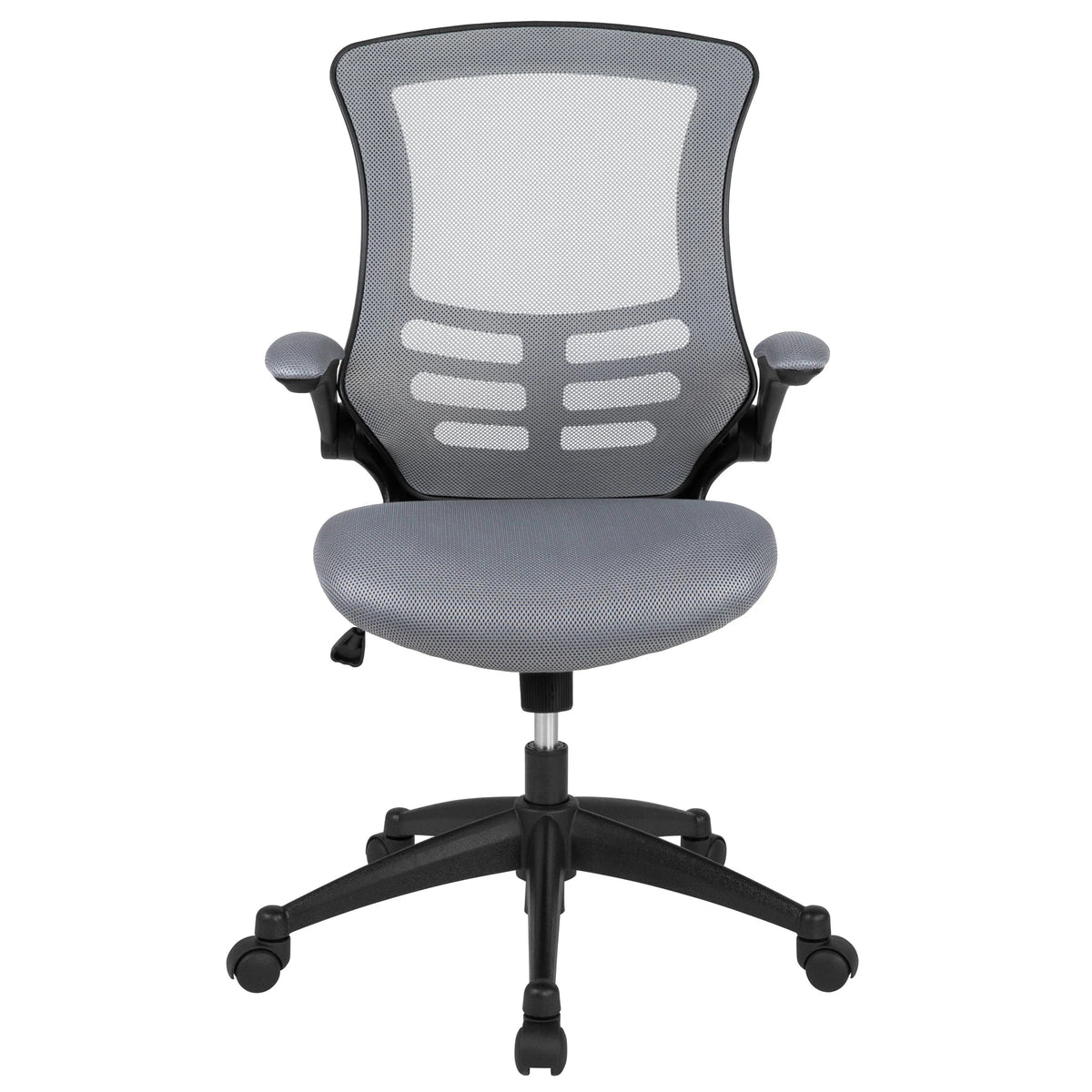 Flash Furniture BL-X-5M-LEA-GG Office Chair, 25 3/4" Wide, Black - photo 8
