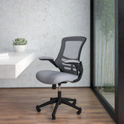 Flash Furniture BL-X-5M-WH-BK Office Chair, 24 1/2" Wide - photo 2