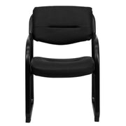Flash Furniture BT-510-LEA-BK-GG Chair, 23" Wide, Black - photo 7