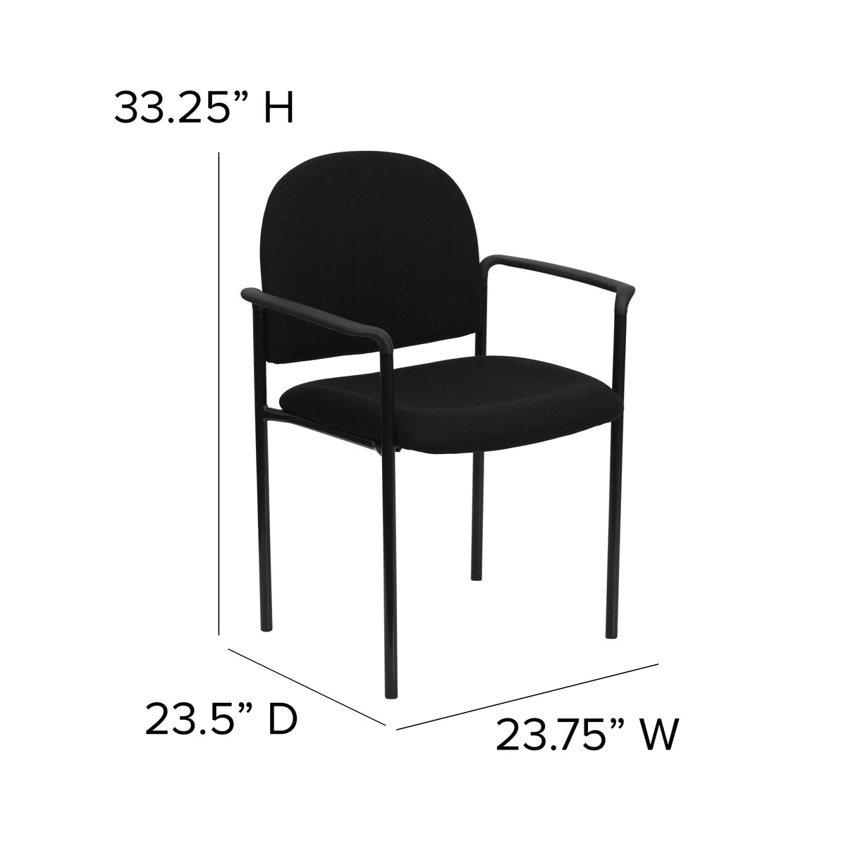 Flash Furniture BT-516-1 Chair, 23 3/4" Wide - photo 4