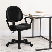 Flash Furniture BT-688-BK-A-GG Task Chair, 23 1/2" Wide, Black - photo 2