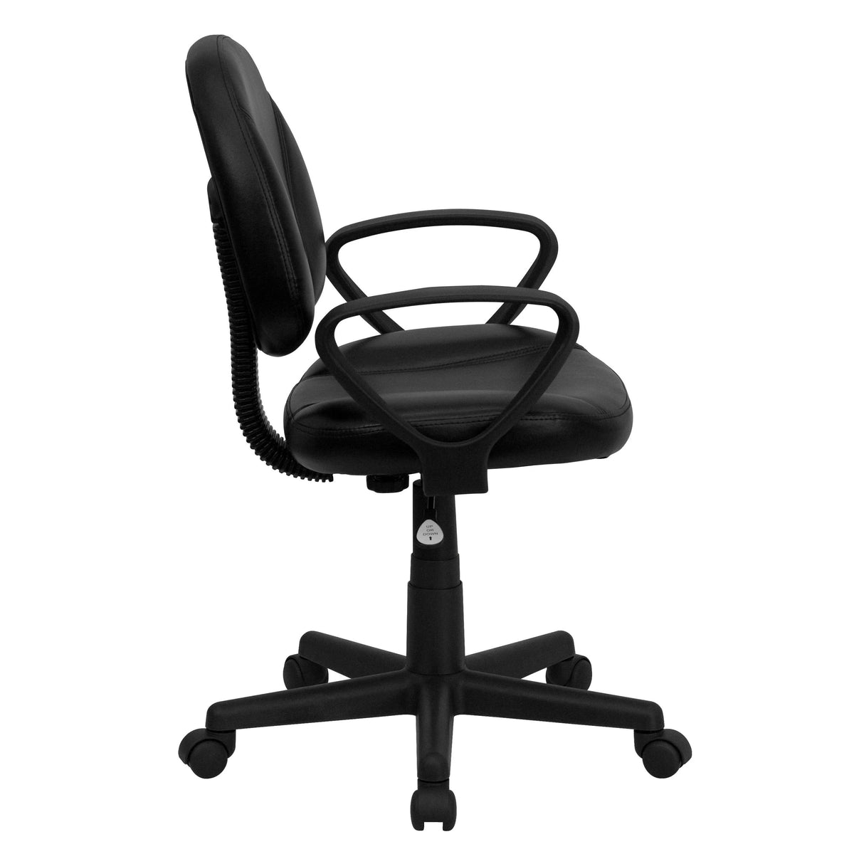 Flash Furniture BT-688-BK-A-GG Task Chair, 23 1/2" Wide, Black - photo 7