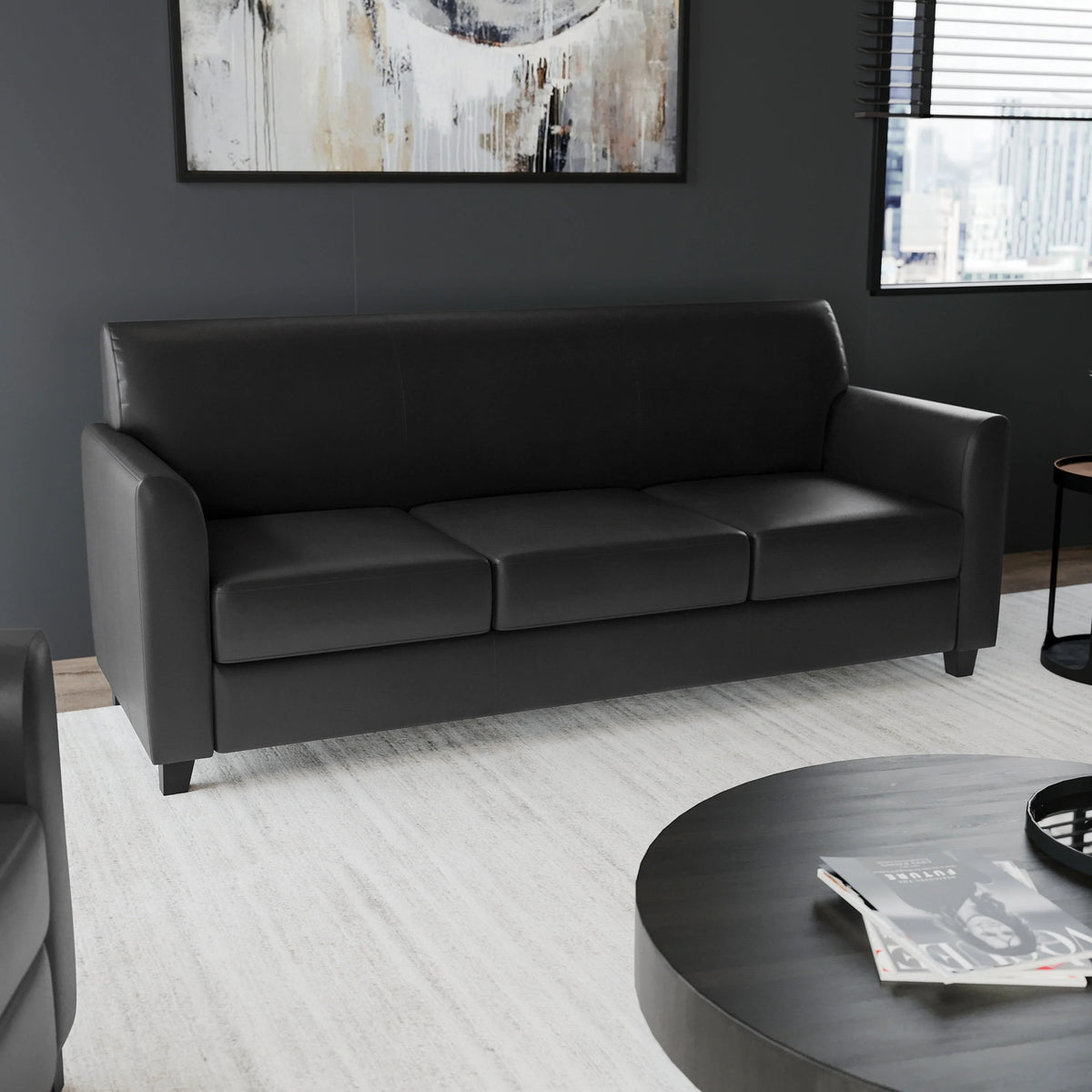 Flash Furniture BT-827-3 Hercules Diplomat Sofa, 70" Wide - photo 2
