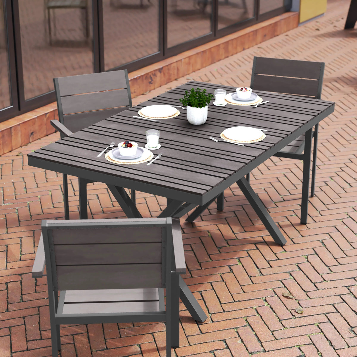 Flash Furniture SB-TB288 Table, 59" Wide - photo 4