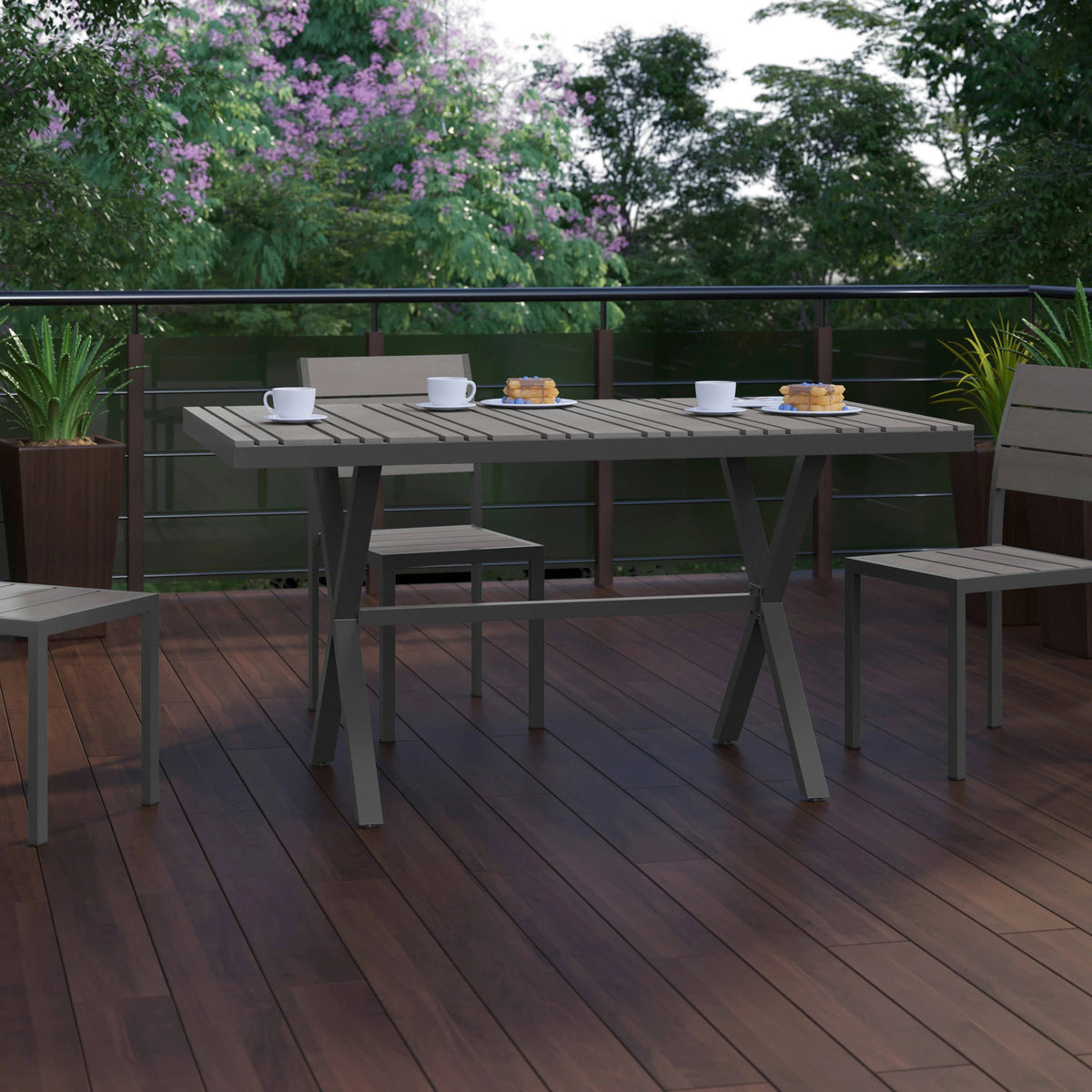 Flash Furniture SB-TB288 Table, 59" Wide - photo 5