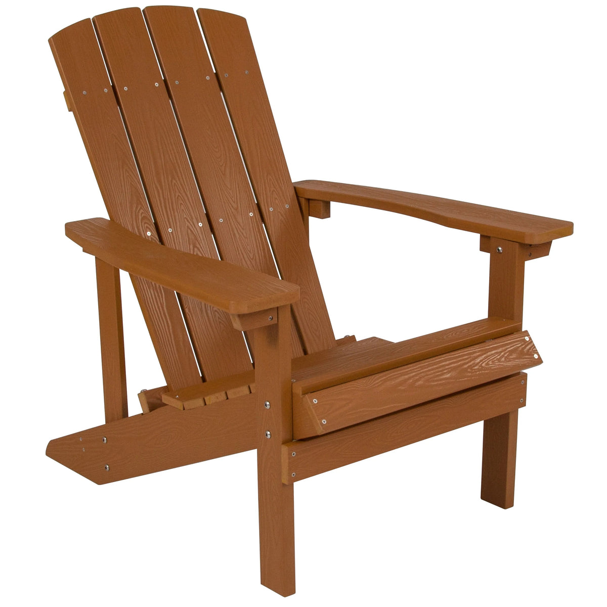 Flash Furniture JJ-C14501 Adirondack Chair, 29 1/2" Wide - Teak