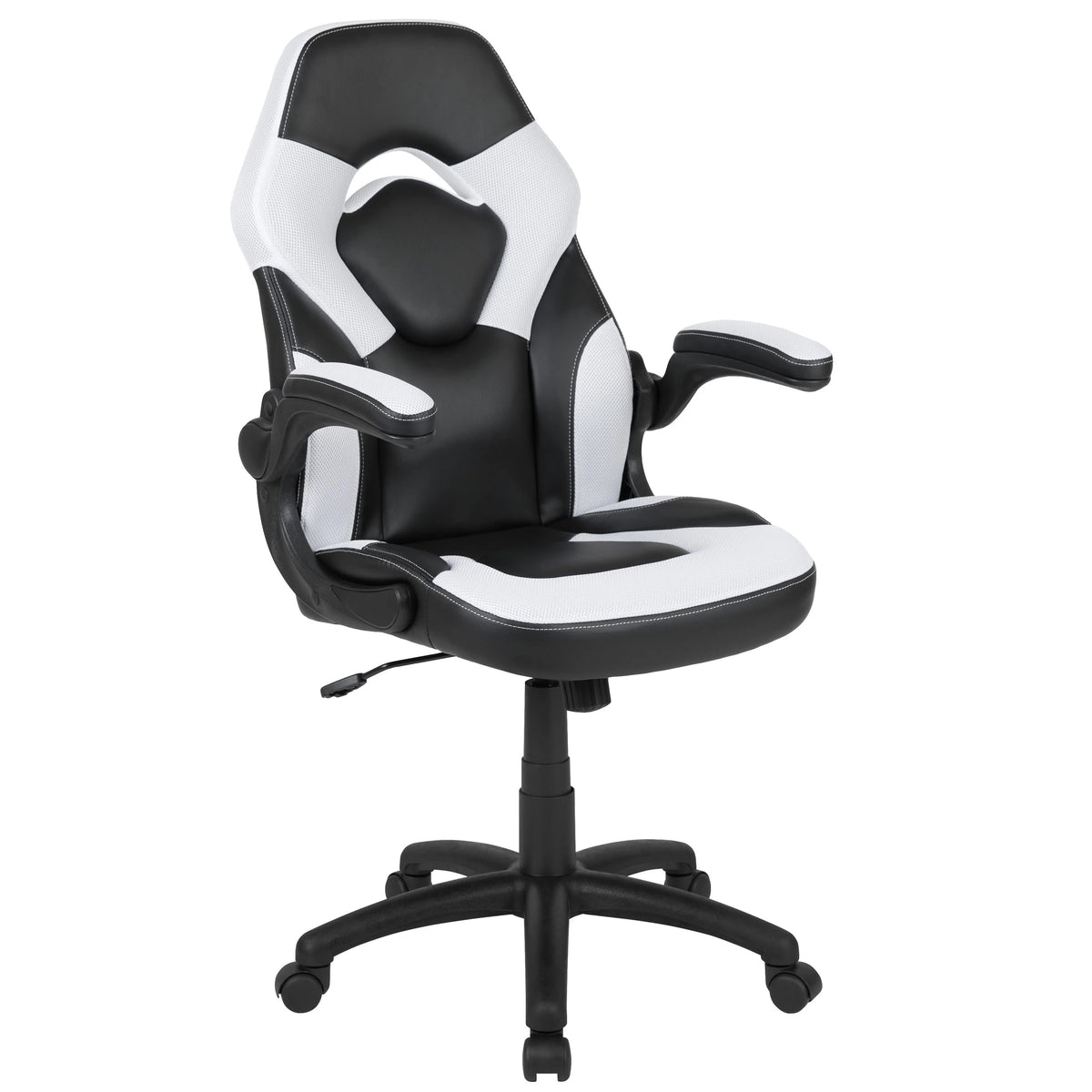 Flash Furniture CH-00095 Video Game Chair, 24 3/4" Wide - White