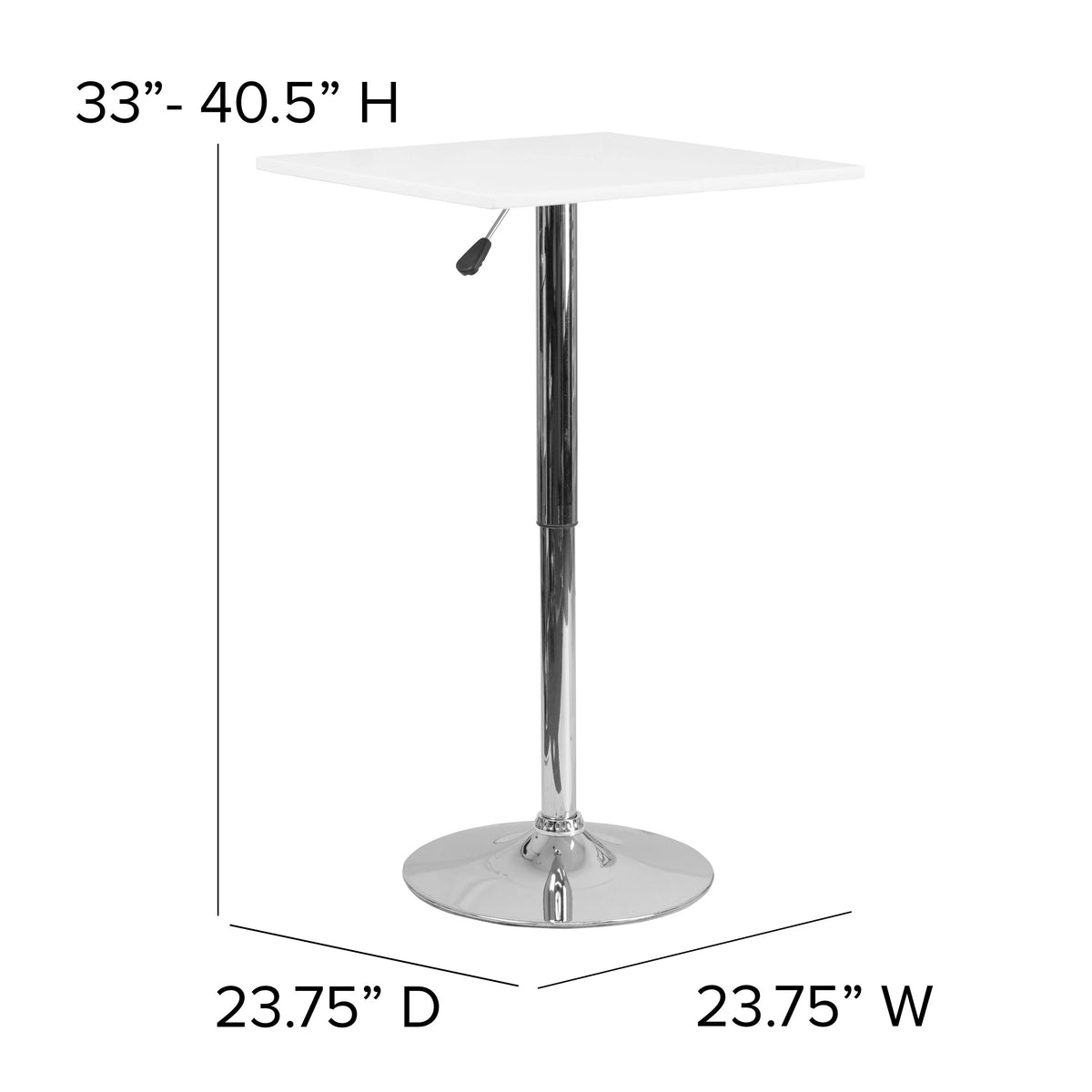 Flash Furniture Pearl Cocktail Table - photo 3