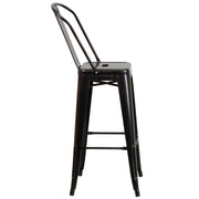Flash Furniture CH-31320-30GB-BQ-GG Bar Stool, 17 3/4" Wide - photo 5