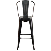 Flash Furniture CH-31320-30GB-BQ-GG Bar Stool, 17 3/4" Wide - photo 6