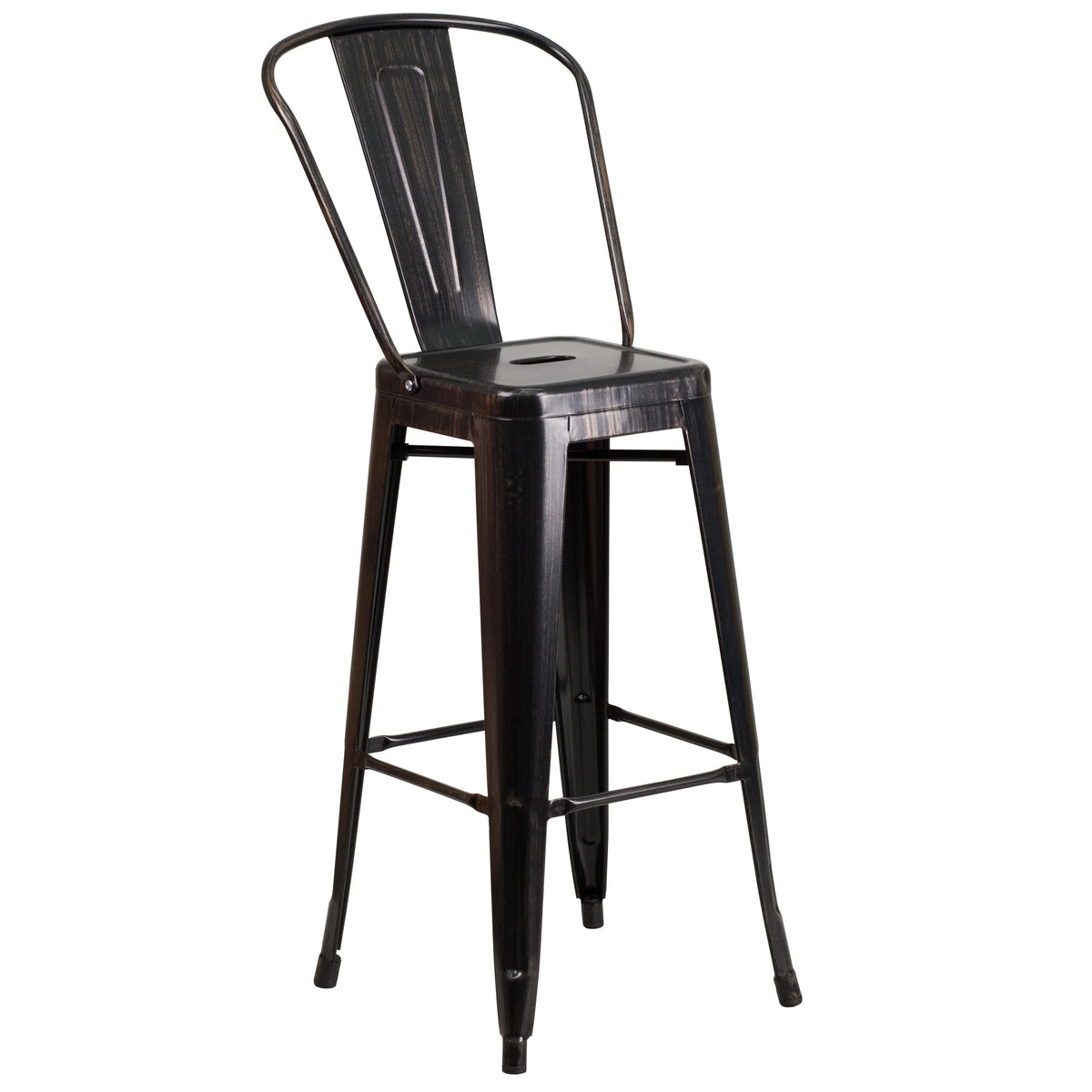 Flash Furniture CH-31320-30GB-BQ-GG Bar Stool, 17 3/4" Wide - Default Title