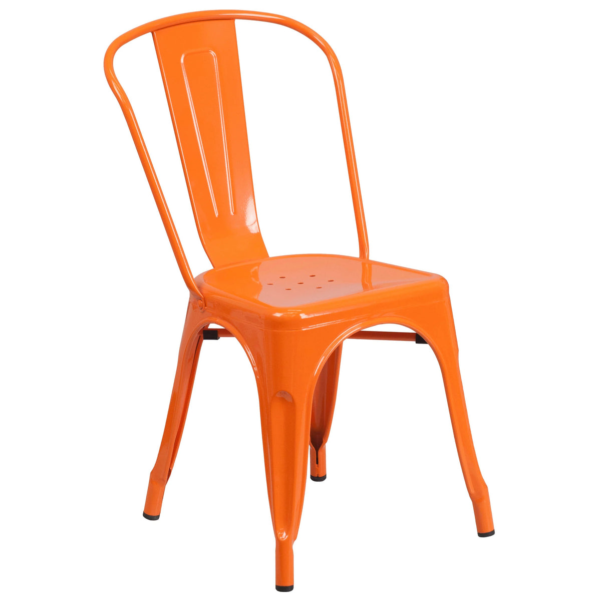 Flash Furniture Chair, 18" Wide - Orange