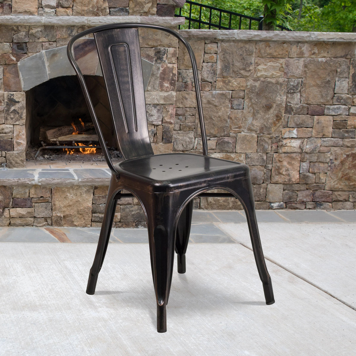Flash Furniture CH-31230-SIL-GG Chair, 18" Wide - photo 2