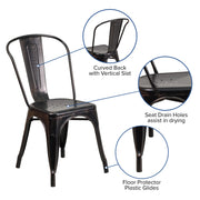 Flash Furniture CH-31230-SIL-GG Chair, 18" Wide - photo 3