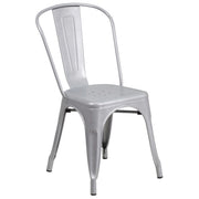 Flash Furniture CH-31230-SIL-GG Chair, 18" Wide - Default Title