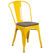 Flash Furniture CH-31230 Chair, 18" Wide - Yellow