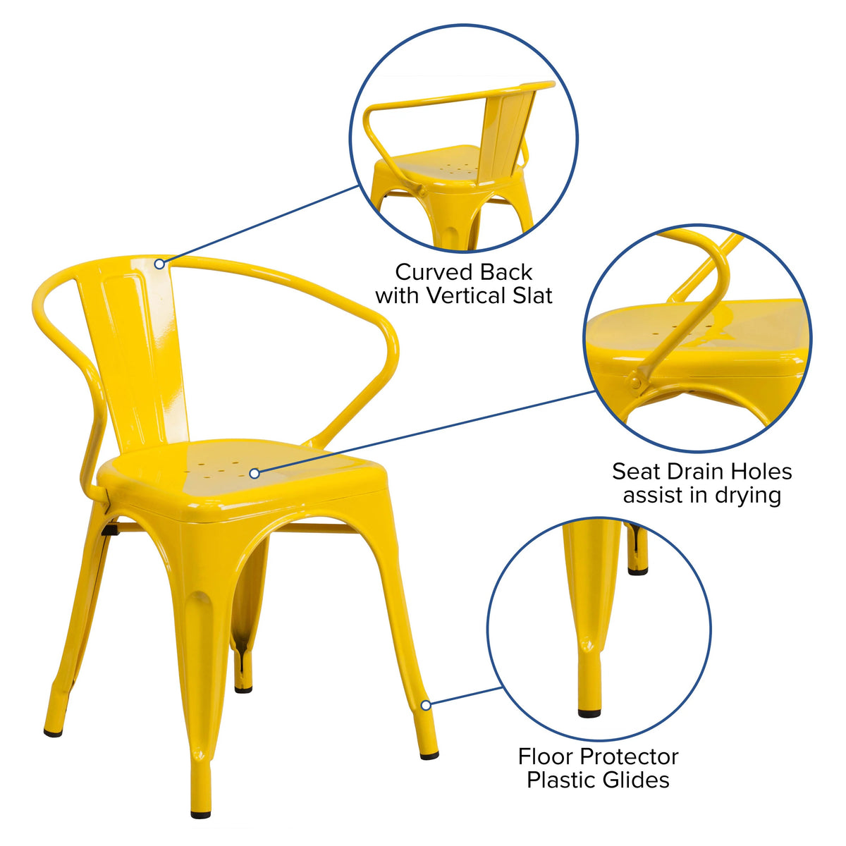 Flash Furniture CH-31270 Chair, 21 1/2" Wide - photo 3