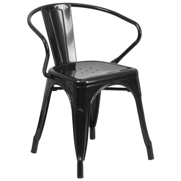 Flash Furniture CH-31270 Chair, 21 1/2" Wide - Black