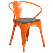 Flash Furniture CH-31270 Chair, 21 1/2" Wide - Orange